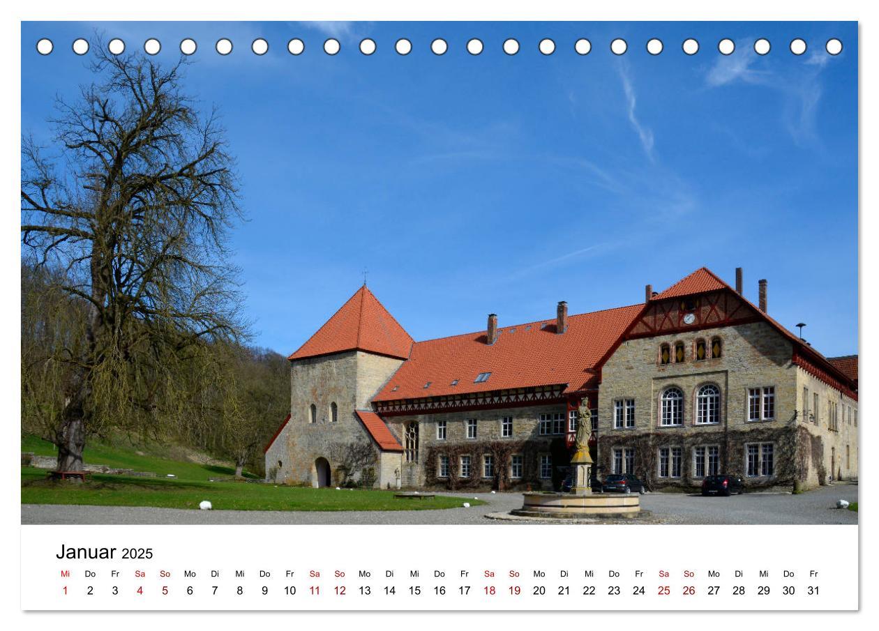 Bild: 9783435170975 | Durch das Paderborner Land (Tischkalender 2025 DIN A5 quer),...