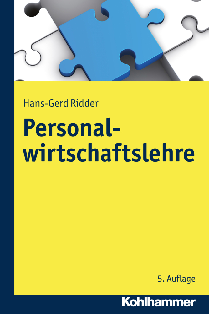 Cover: 9783170269866 | Personalwirtschaftslehre | Hans-Gerd Ridder | Taschenbuch | 380 S.