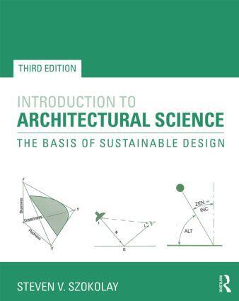 Cover: 9780415824989 | Introduction to Architectural Science | Steven Szokolay | Taschenbuch