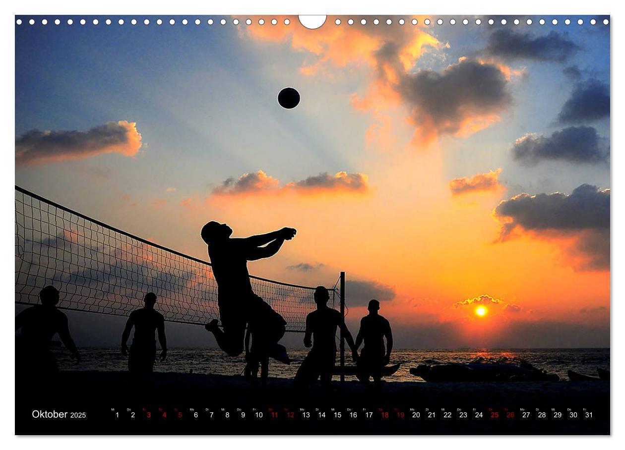 Bild: 9783435420025 | Volleyball Action (Wandkalender 2025 DIN A3 quer), CALVENDO...