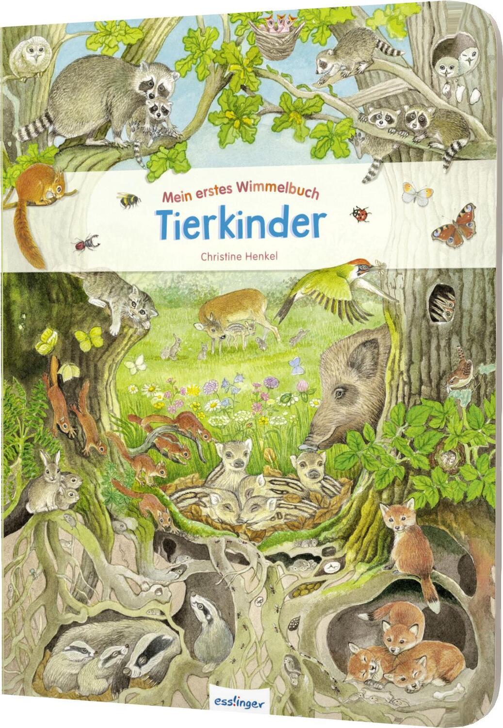 Cover: 9783480235445 | Mein erstes Wimmelbuch: Tierkinder | Buch | Mein erstes Wimmelbuch