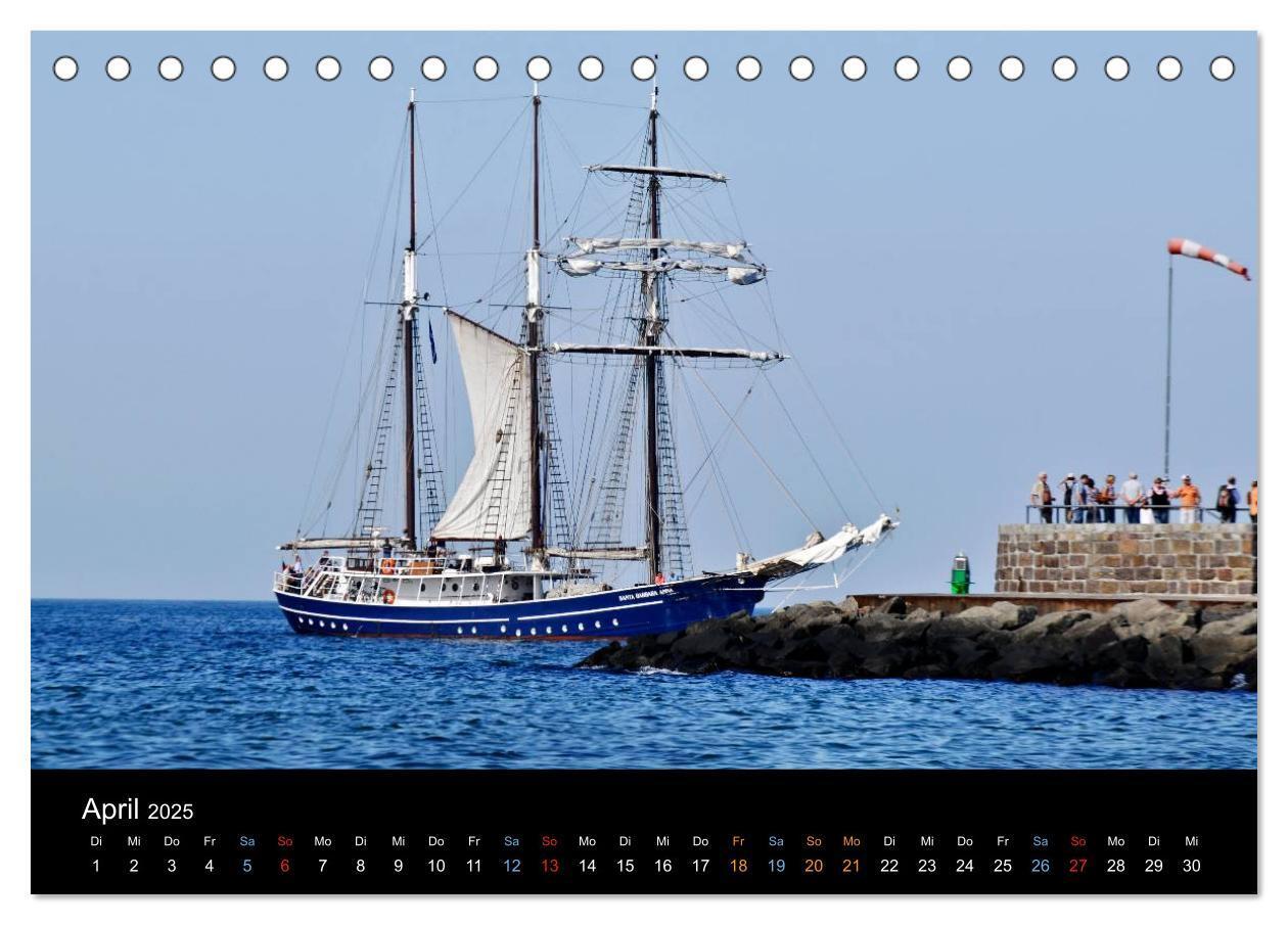 Bild: 9783435707270 | Warnemünde - Maritime Landschaften (Tischkalender 2025 DIN A5...