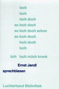 Cover: 9783630830193 | sprechblasen | Gedichte | Ernst Jandl | Buch | 96 S. | Deutsch | 1993