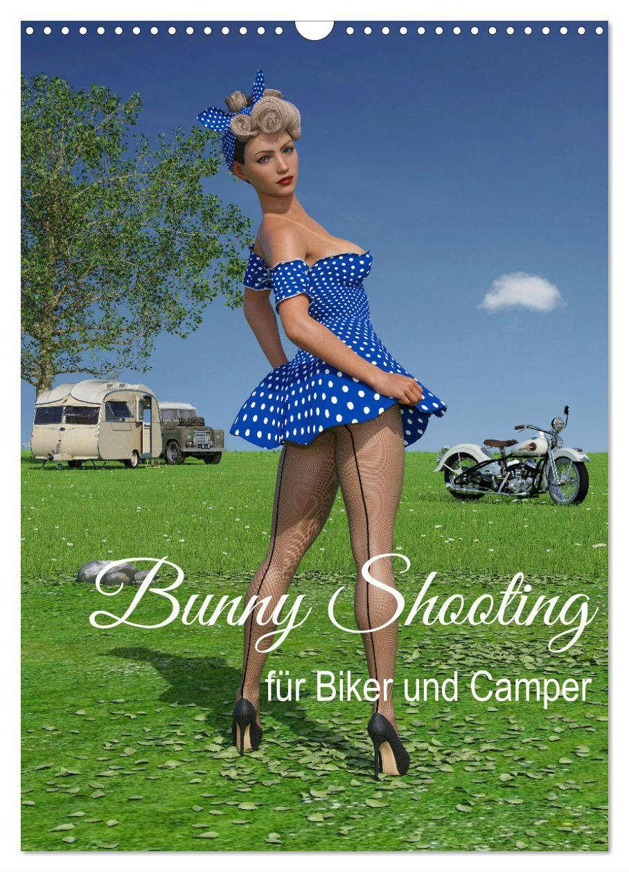 Cover: 9783435922710 | Bunny Shooting (Wandkalender 2025 DIN A3 hoch), CALVENDO...