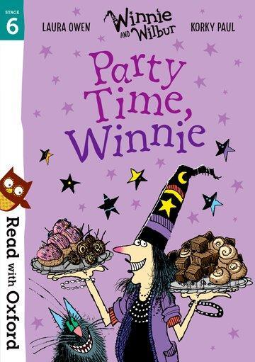 Cover: 9780192769183 | Read with Oxford: Stage 6: Winnie and Wilbur: Party Time, Winnie