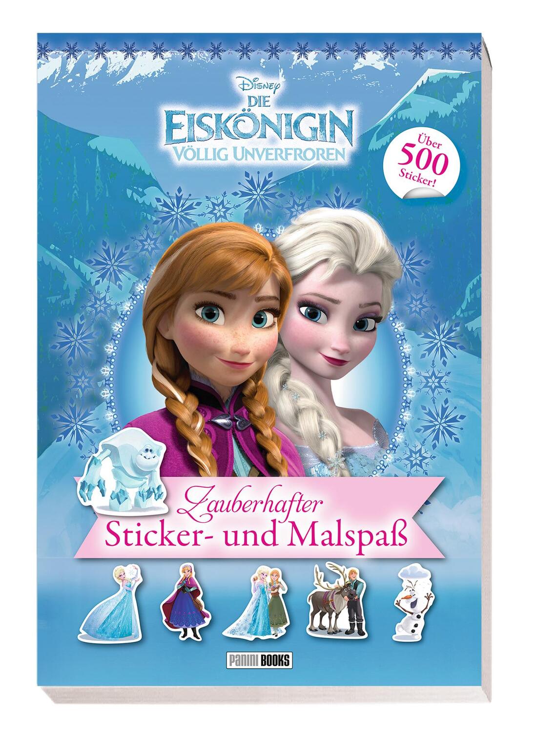 Cover: 9783833237454 | Disney Die Eiskönigin: Zauberhafter Sticker- und Malspaß | Taschenbuch