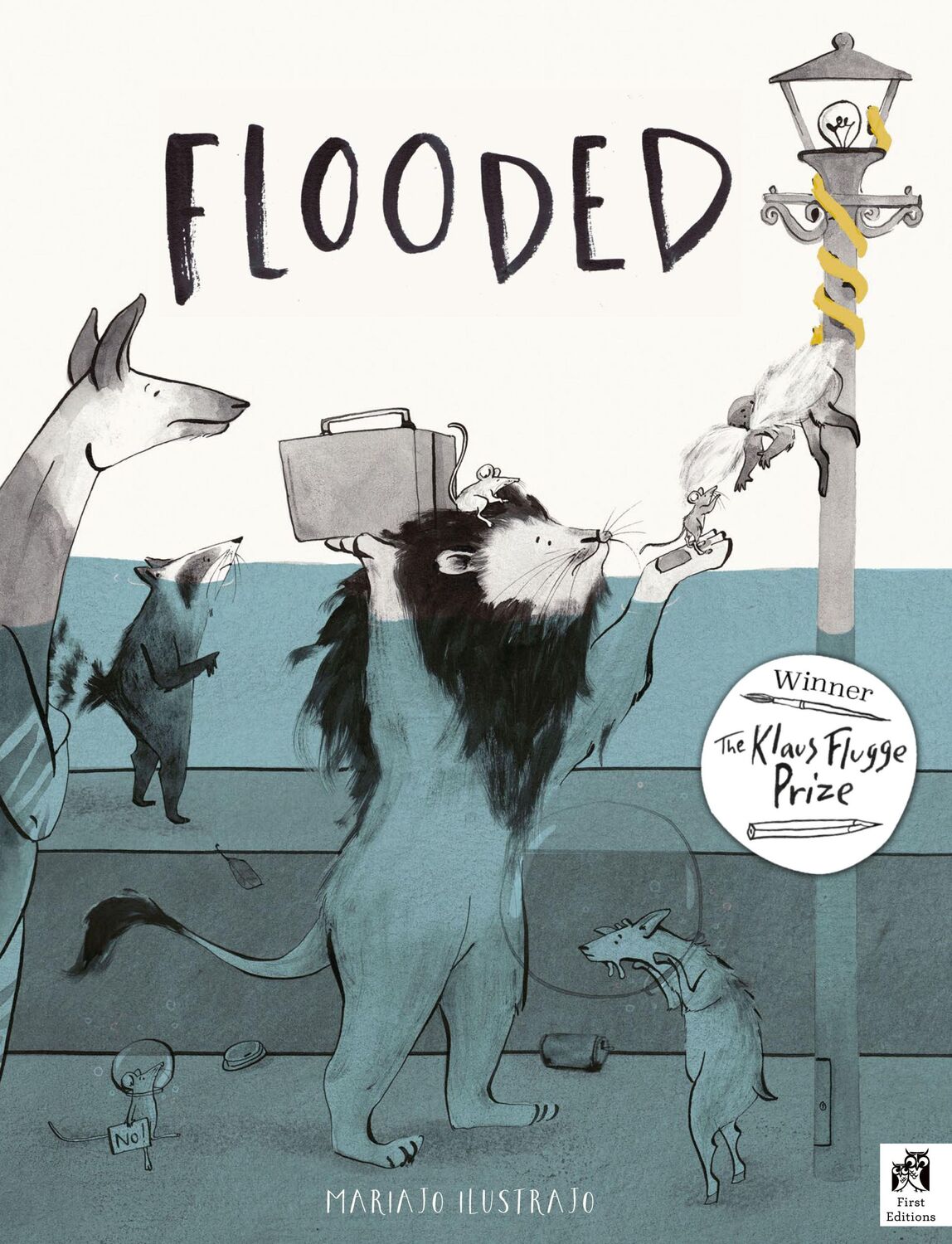 Cover: 9780711276765 | Flooded | Winner of the Klaus Flugge Prize for Illustration 2023