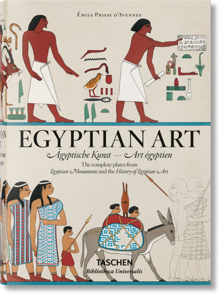 Cover: 9783836565004 | Prisse d'Avennes. Egyptian Art. Ägyptische Kunst. Art egyptien | Ikram