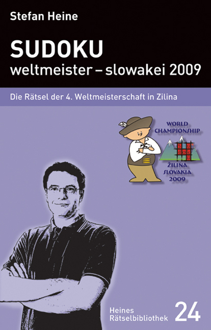 Cover: 9783939940234 | Sudoku - weltmeister - slowakei 2009 | Stefan Heine | Taschenbuch