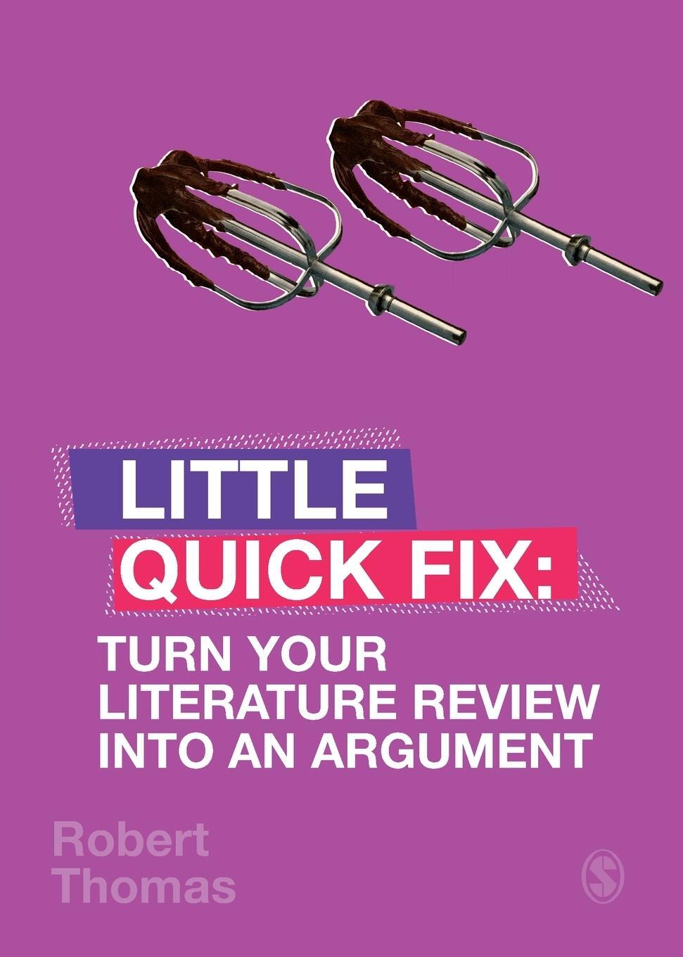 Cover: 9781529701258 | Turn Your Literature Review Into An Argument | Little Quick Fix | Buch