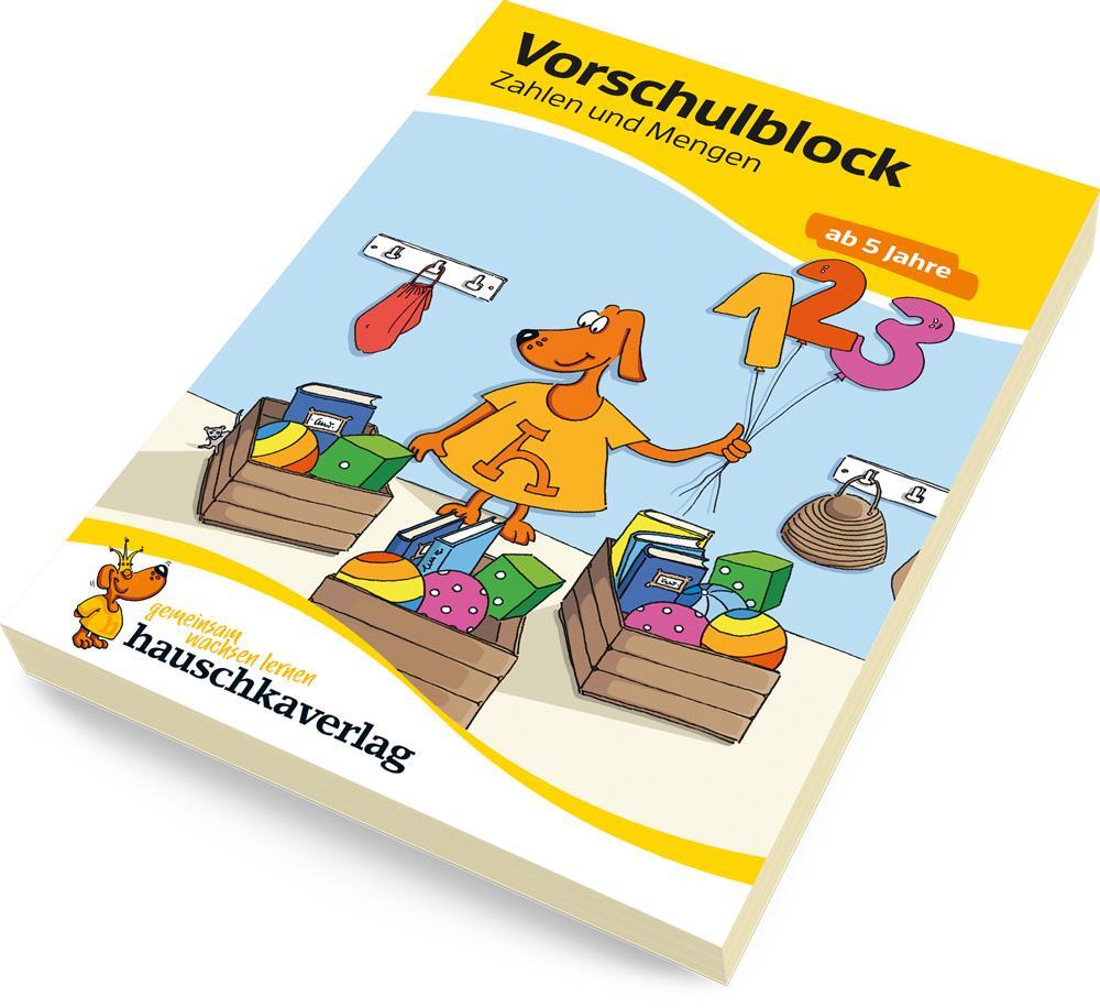 Bild: 9783881006279 | Vorschulblock - Zahlen und Mengen ab 5 Jahre, A5-Block | Taschenbuch