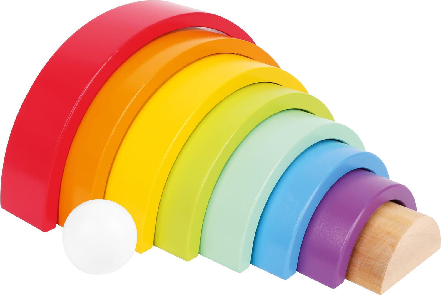 Bild: 4020972069696 | Holzbausteine Großer Regenbogen | Spiel | Deutsch | 2021 | Legler OHG