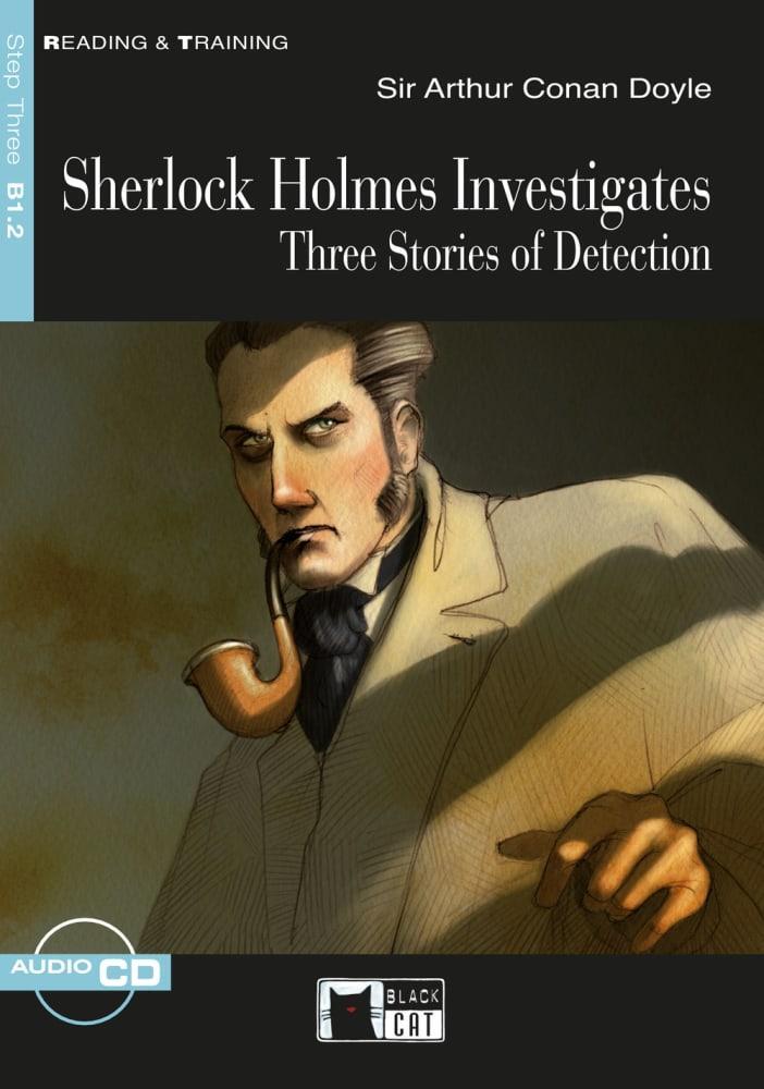 Cover: 9783125001640 | Sherlock Holmes Investigates. Buch + Audio-CD | Arthur Conan Doyle