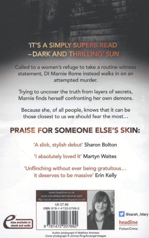 Rückseite: 9781472207692 | Someone Else's Skin (D.I. Marnie Rome 1): Winner of the Crime Novel...