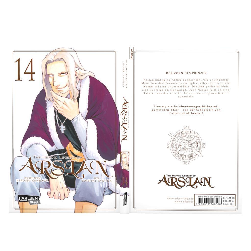 Bild: 9783551748508 | The Heroic Legend of Arslan 14 | Hiromu Arakawa (u. a.) | Taschenbuch
