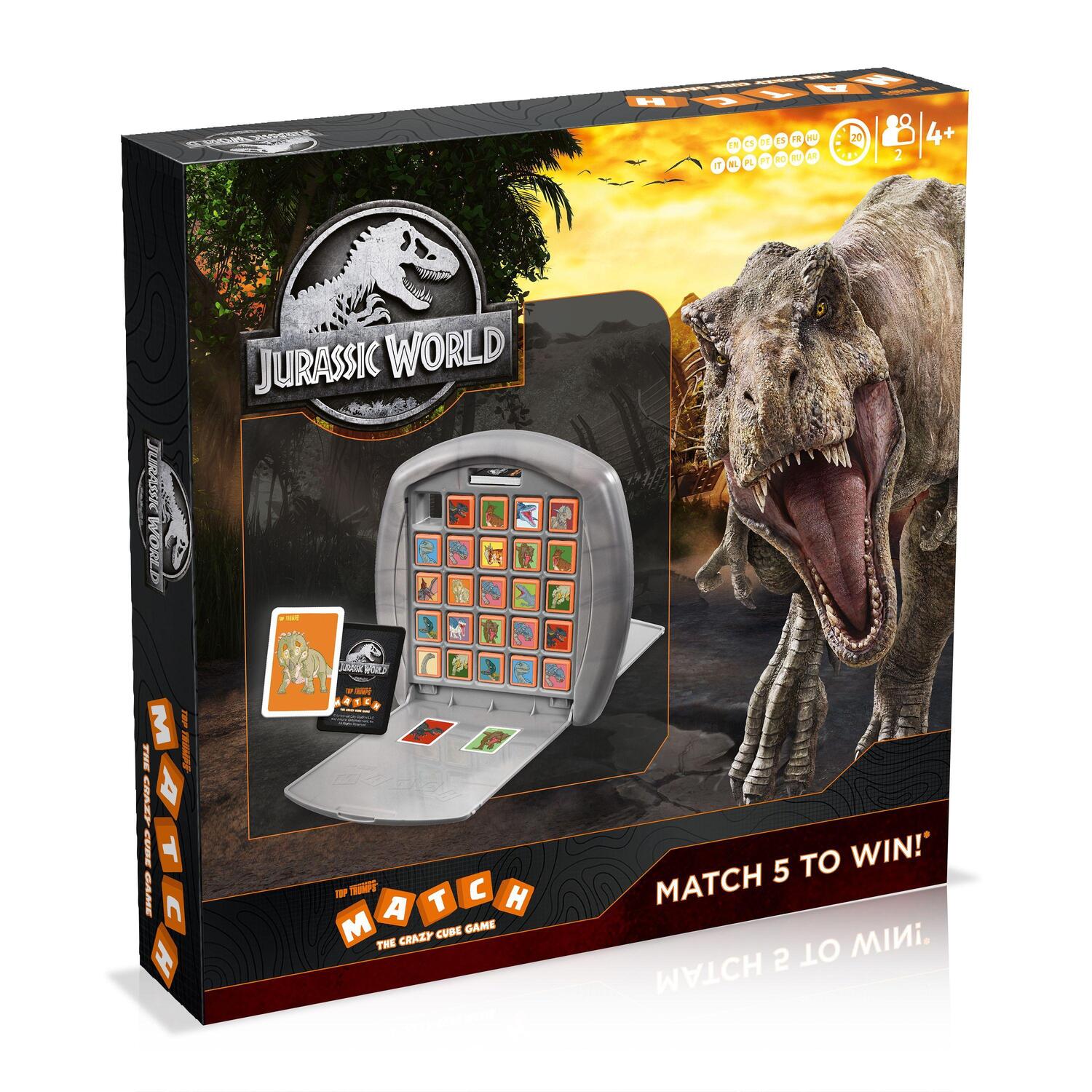 Cover: 5036905046657 | Match Jurassic World | Spiel | Deutsch | 2022 | Winning Moves