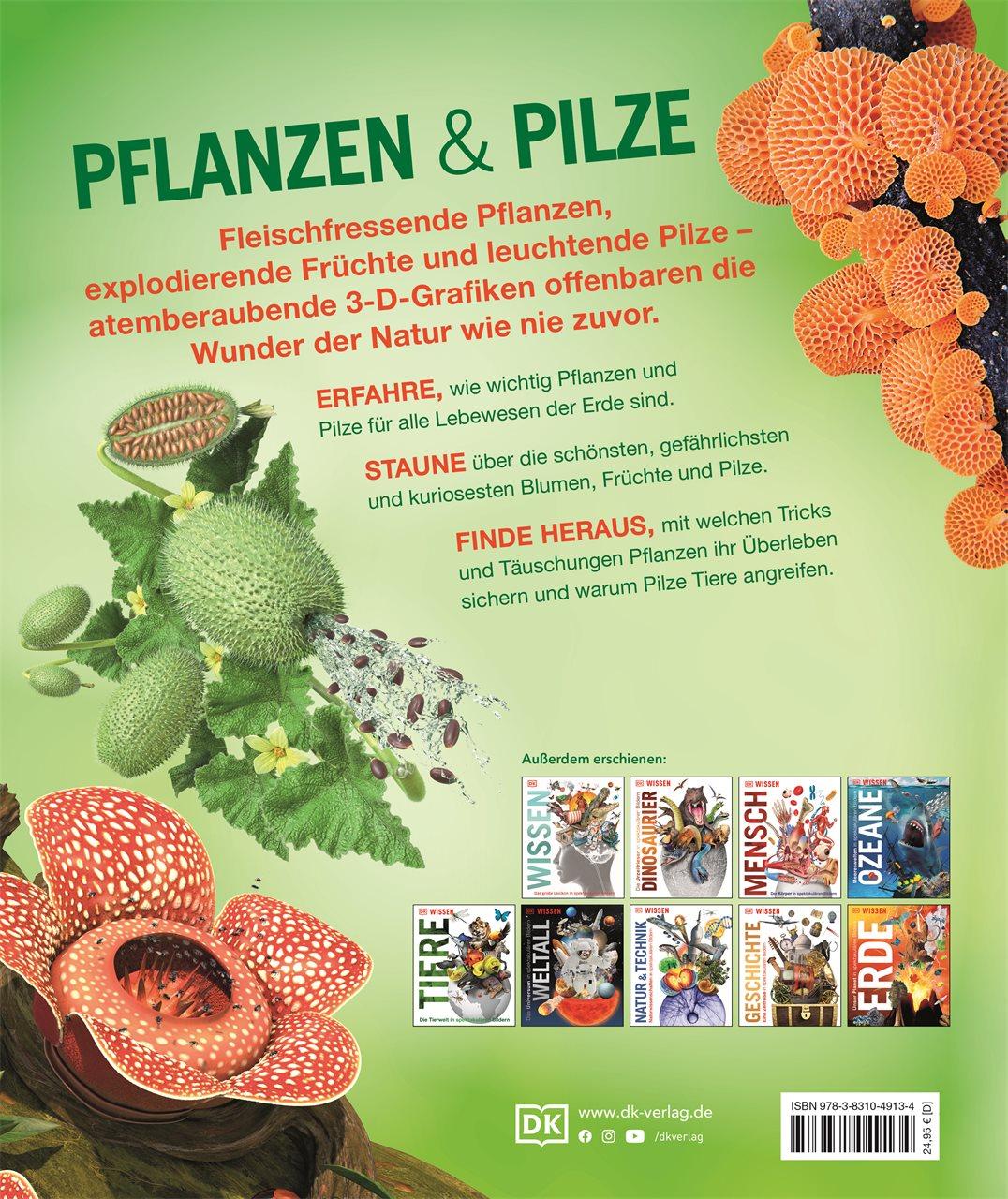 Rückseite: 9783831049134 | DK Wissen. Pflanzen und Pilze | DK Verlag - Kids | Buch | DK Wissen