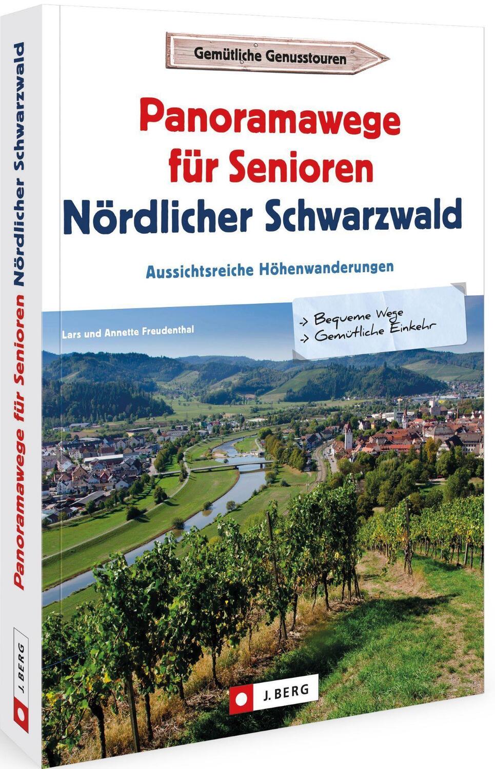 Cover: 9783862467594 | Panoramawege für Senioren Nördlicher Schwarzwald | Freudenthal (u. a.)