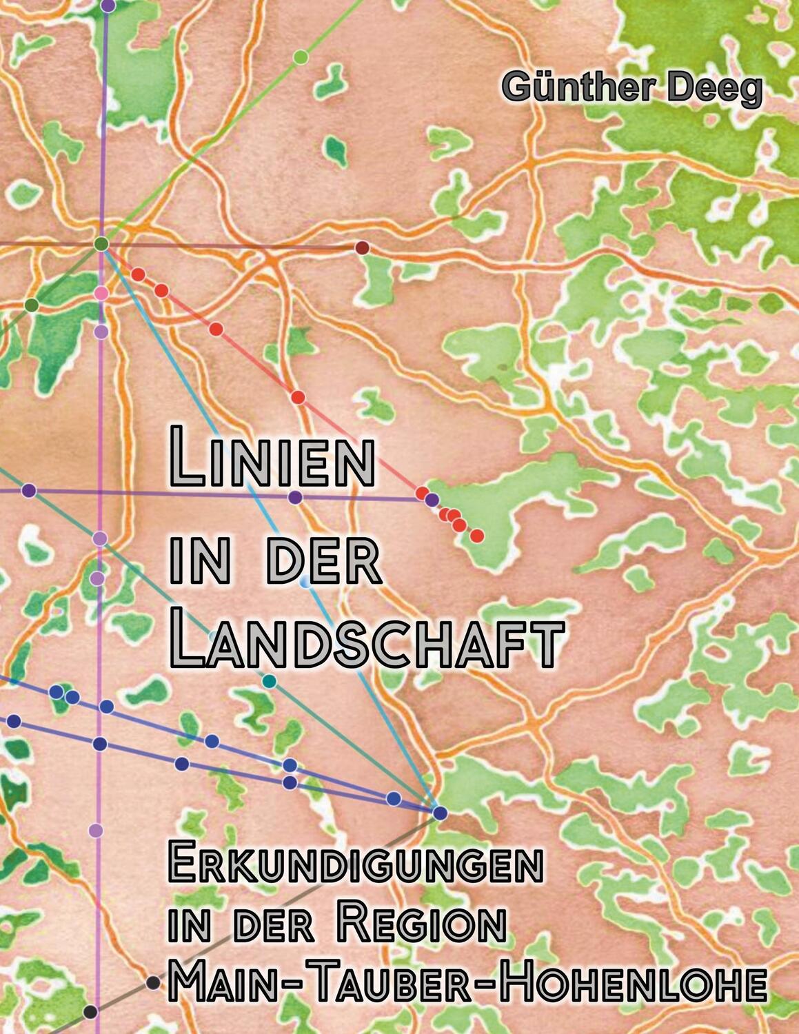 Cover: 9783744883429 | Linien in der Landschaft | Günther Deeg | Taschenbuch | Booklet