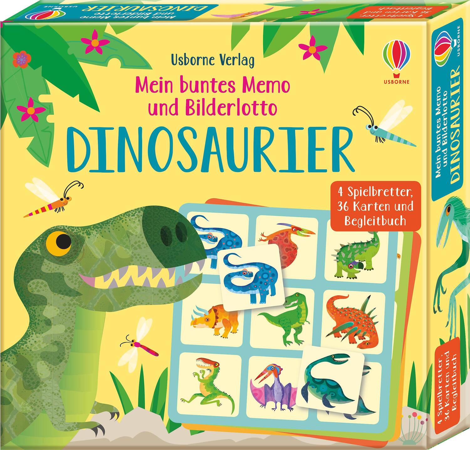 Cover: 9781789413724 | Mein buntes Memo und Bilderlotto: Dinosaurier | Sam Smith | Stück
