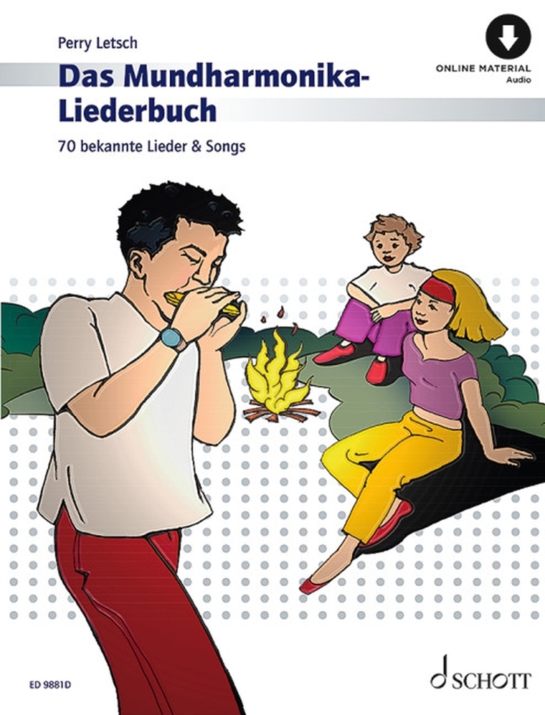 Cover: 9790001216371 | Das Mundharmonika-Liederbuch | Perry Letsch | Broschüre | Deutsch