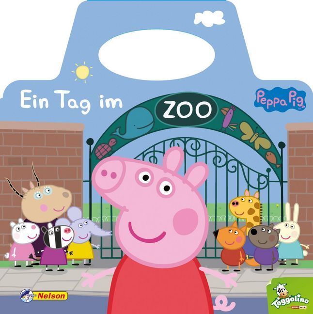 Cover: 9783845115436 | Peppa Pig: Ein Tag im Zoo | Mit praktischem Tragegriff | Buch | 16 S.