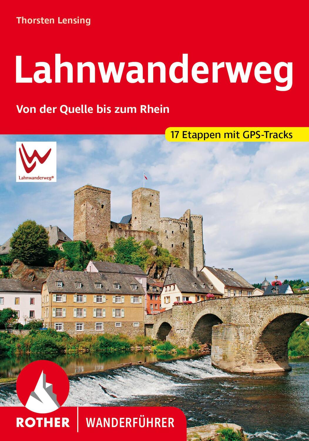 Cover: 9783763347322 | Lahnwanderweg | Thorsten Lensing | Taschenbuch | Rother Wanderführer