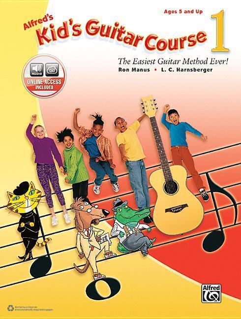 Cover: 9781470633318 | Alfred's Kid's Guitar Course 1: The Easiest Guitar Method Ever!,...