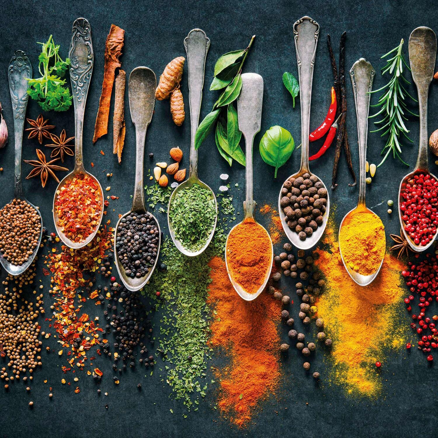 Bild: 9783959294577 | Food &amp; Spices/Speisen und Gewürze 2025 | Kalender 2025 | Kalender