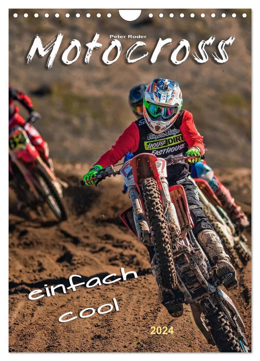 Cover: 9783383257636 | Motocross - einfach cool (Wandkalender 2024 DIN A4 hoch), CALVENDO...