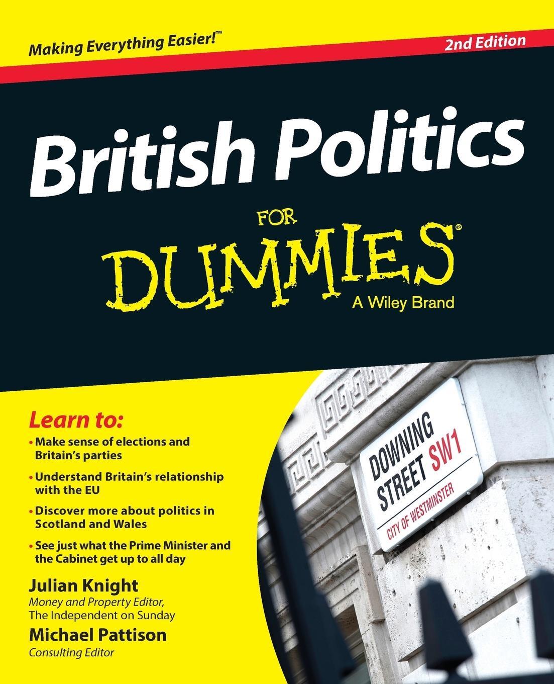 Cover: 9781118971505 | British Politics For Dummies 2e | Julian Knight | Taschenbuch | 2018
