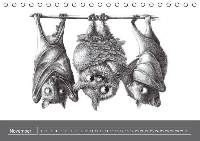 Bild: 9783660202403 | owls & friends Immerwährender Kalender (Tischkalender immerwährend...