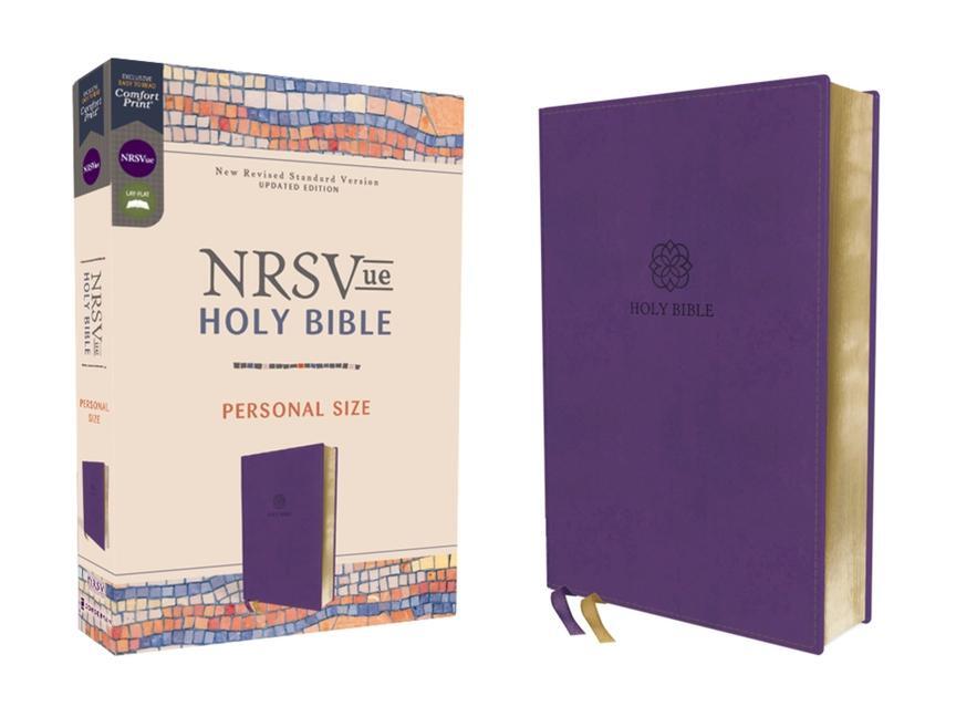 Cover: 9780310461487 | NRSVue, Holy Bible, Personal Size, Leathersoft, Purple, Comfort Print