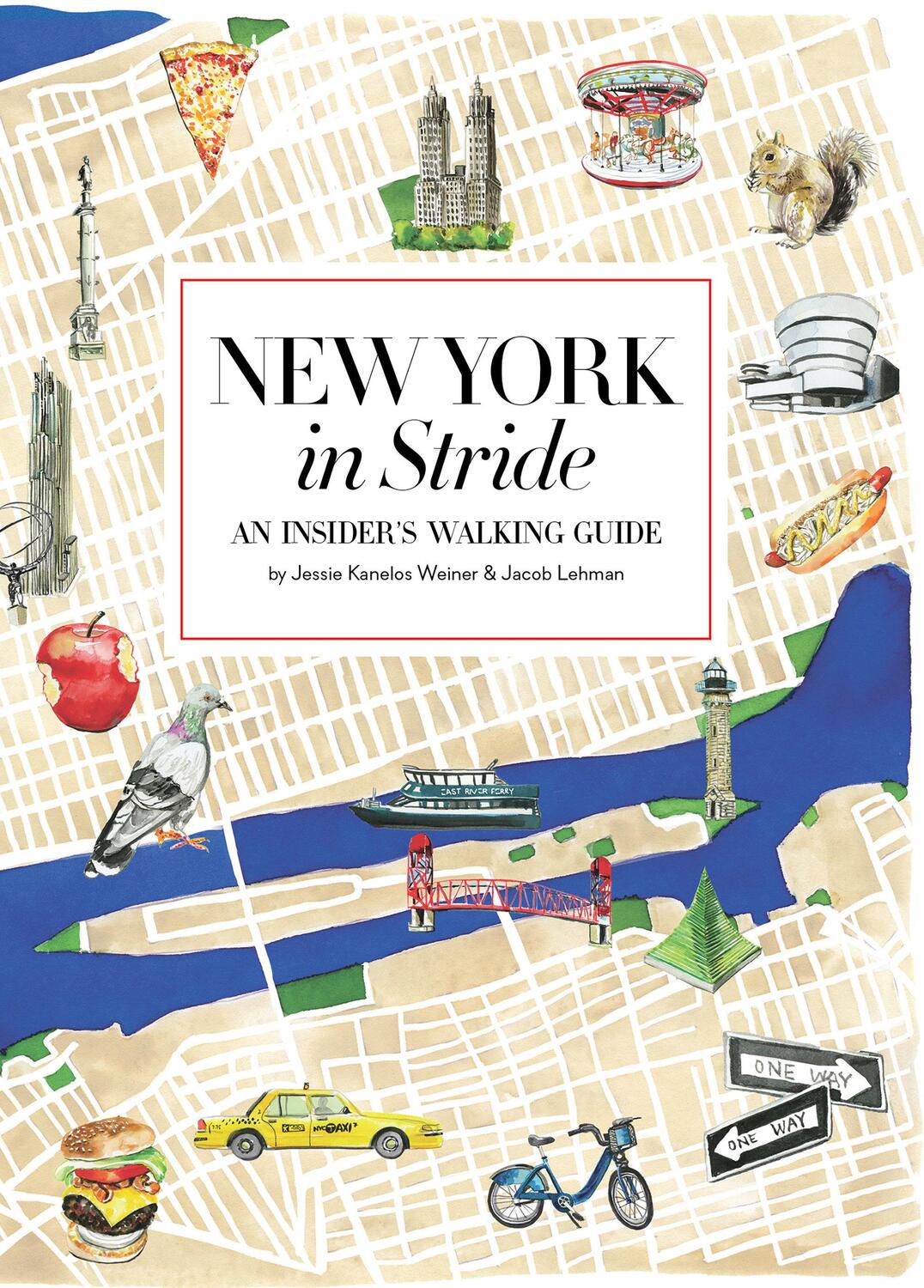 Cover: 9780847866601 | New York by Foot | An Insiders Walking Guide to Exploring the City
