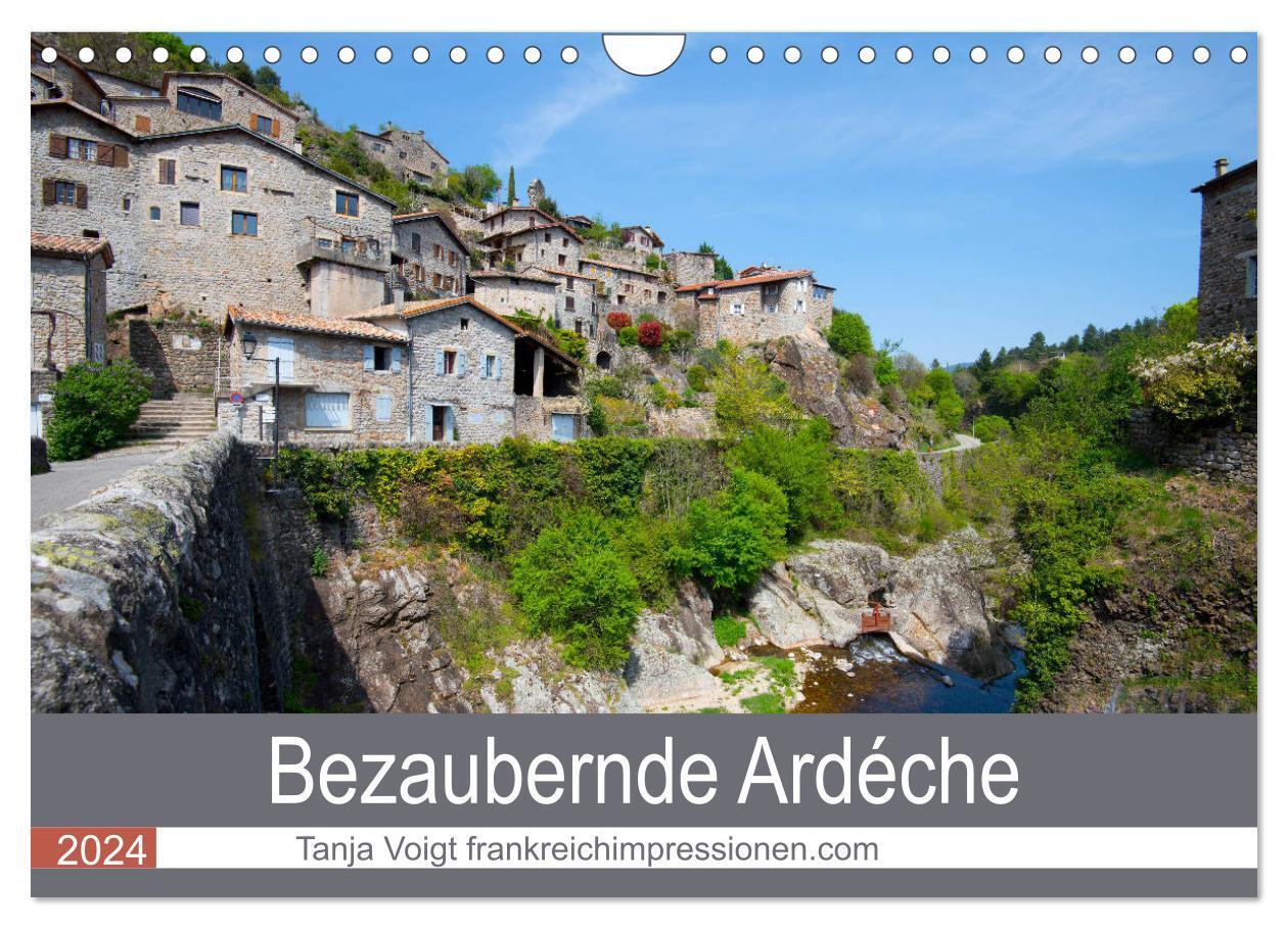 Cover: 9783383009945 | Bezaubernde Ardèche (Wandkalender 2024 DIN A4 quer), CALVENDO...