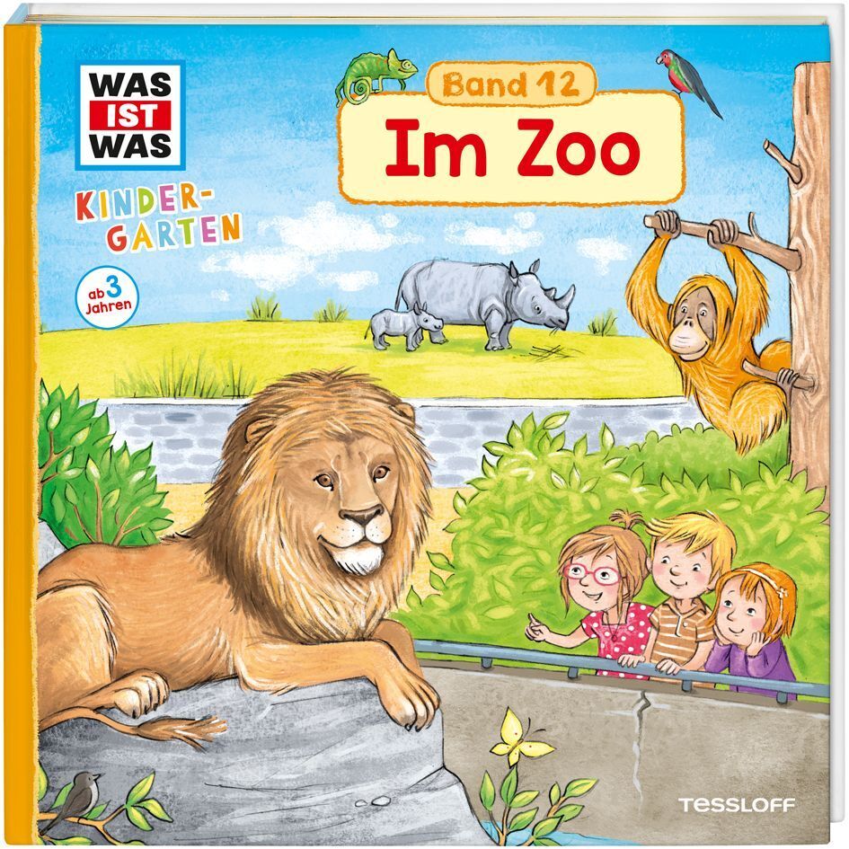 Cover: 9783788619695 | WAS IST WAS Kindergarten Band 12. Im Zoo | Andrea Weller-Essers | Buch