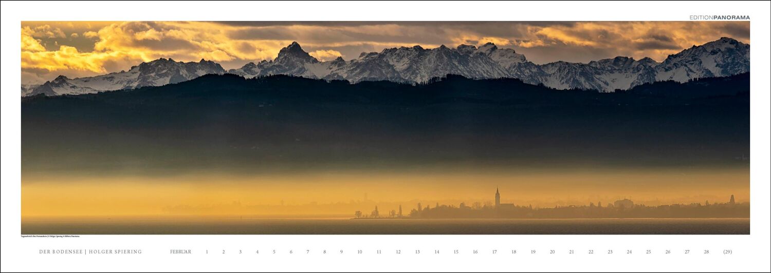 Bild: 9783898236263 | Der Bodensee | Holger Spiering | Kalender | XIV | Deutsch | 2024