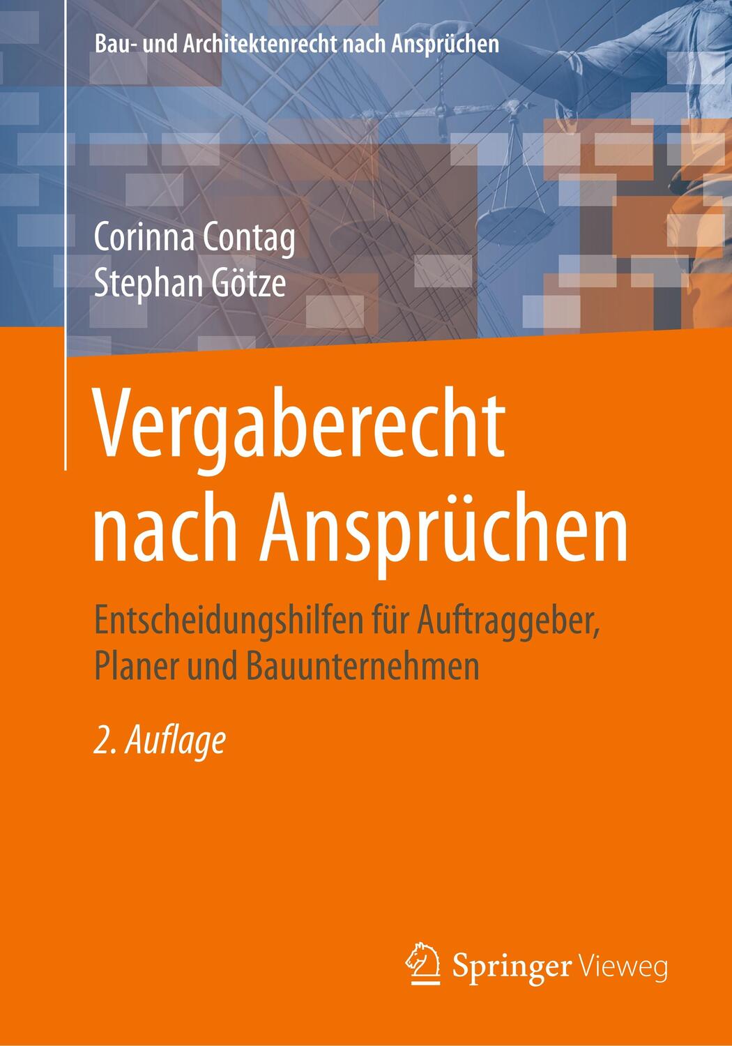 Cover: 9783658262402 | Vergaberecht nach Ansprüchen | Corinna Contag (u. a.) | Taschenbuch