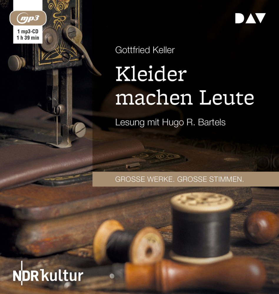 Cover: 9783742404398 | Kleider machen Leute, 1 Audio-CD, 1 MP3 | Gottfried Keller | Audio-CD