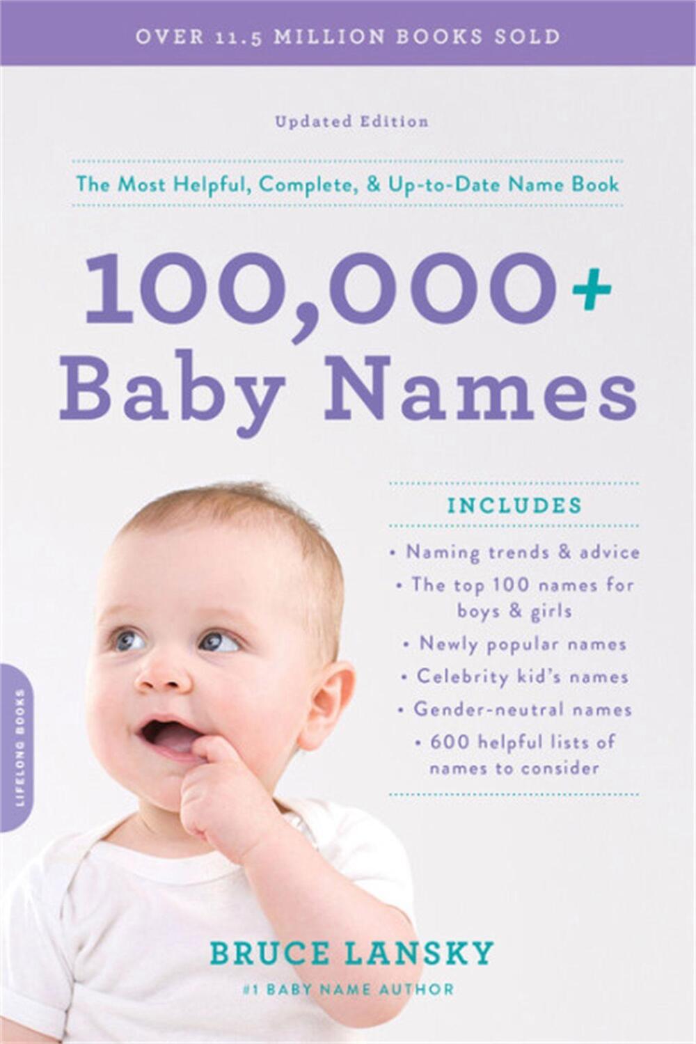 Cover: 9780306845246 | 100,000+ Baby Names: The Most Helpful, Complete, &amp; Up-To-Date Name...