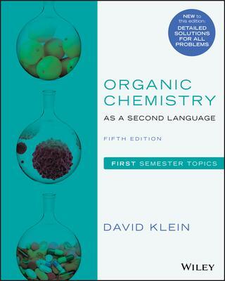 Cover: 9781119493488 | Organic Chemistry as a Second Language | First Semester Topics | Klein
