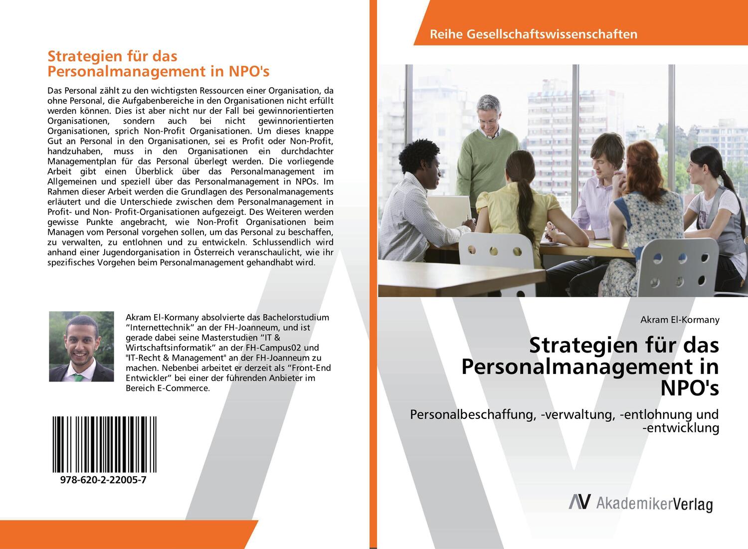 Cover: 9786202220057 | Strategien für das Personalmanagement in NPO's | Akram El-Kormany