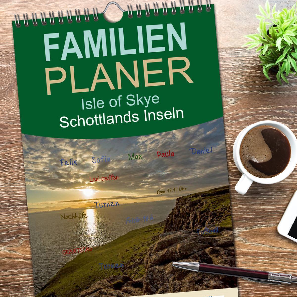 Bild: 9783457114360 | Familienplaner 2025 - Isle of Skye - Schottlands Inseln mit 5...