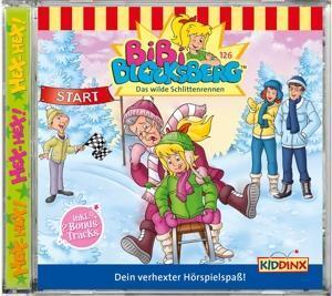 Cover: 4001504256265 | Folge 126:Das wilde Schlittenrennen | Bibi Blocksberg | Audio-CD