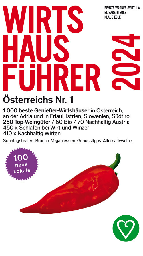 Cover: 9783950525816 | Wirtshausführer 2024 | Österreichs Nr. 1 | Wagner-Wittula (u. a.)