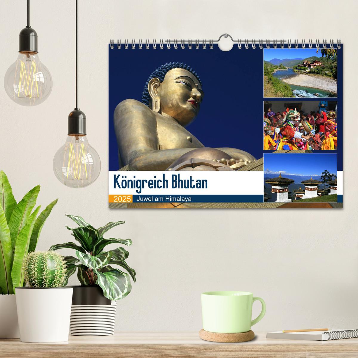 Bild: 9783435333042 | Königreich Bhutan - Juwel am Himalaya (Wandkalender 2025 DIN A4...