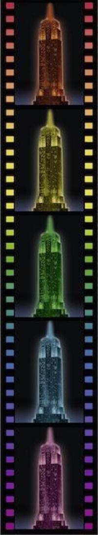 Bild: 4005556125661 | Empire State Building bei Nacht. 3D Puzzle 216 Teile | Spiel | 12566