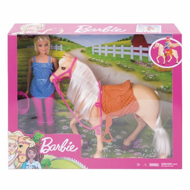 Cover: 887961691351 | Barbie Pferd & Puppe | Stück | Fensterkarton | Deutsch | 2019 | Mattel