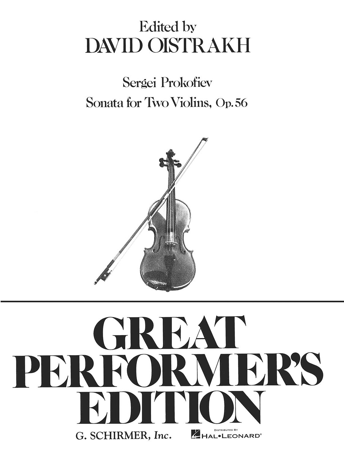 Cover: 73999362008 | Sonate Opus 56 | Sergei Prokofiev | String Ensemble | 1986