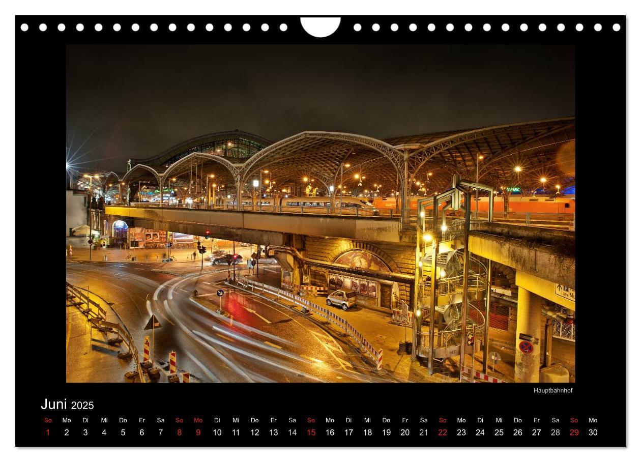 Bild: 9783435782406 | Köln ¿ Nachts 2025 (Wandkalender 2025 DIN A4 quer), CALVENDO...